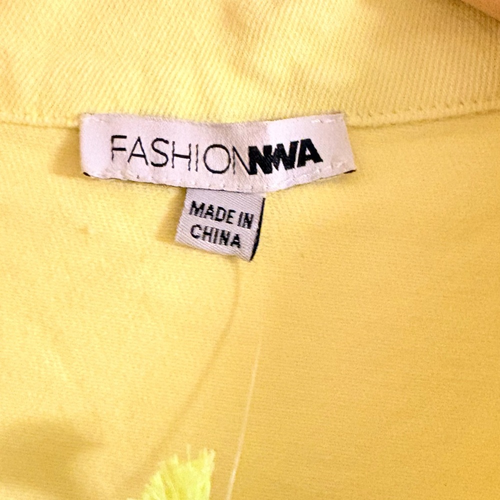 Fashion Nova Sunny Yellow Jumpsuit - Picture 4 of 5